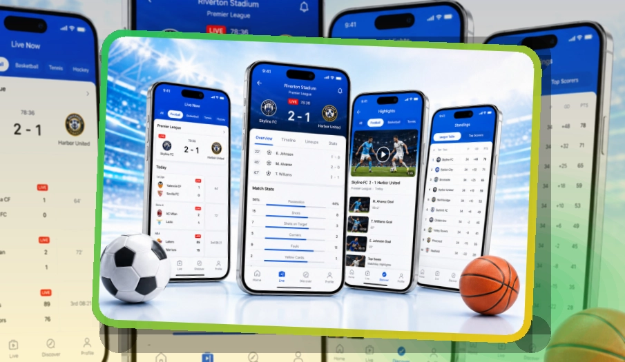 C7娱乐 App亮点，赛事入口更有层次 页面展示
